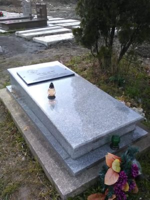 Grób Mikołaja Dziubka w Dąbrowie Górniczej