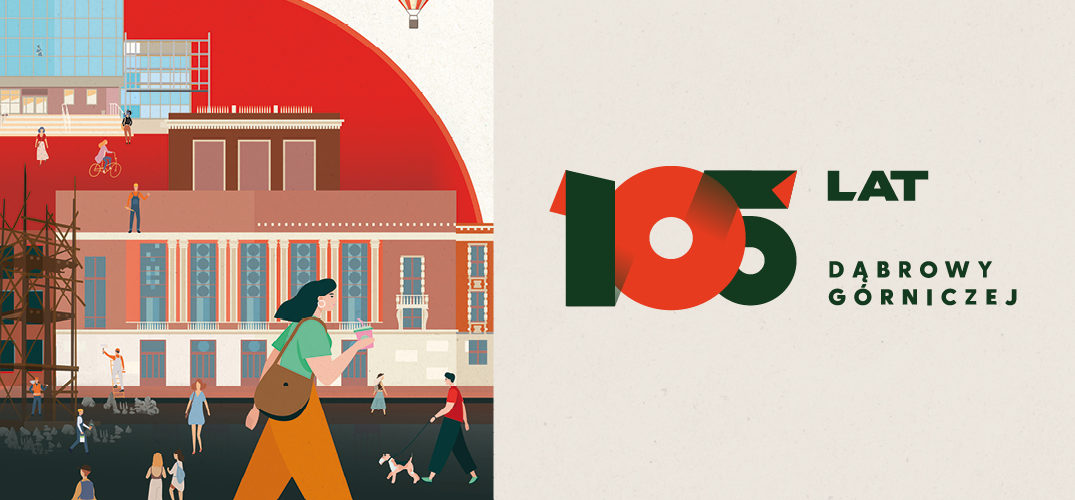 Plakat na 105-lecie
