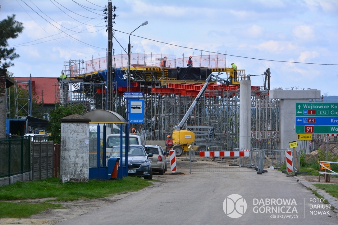 2021.09.21 DG – Przebudowa dąbrowskiego odcinka drogi krajowej S1 w drogę ekspresową. FOTO: Dariusz Nowak (nddg)