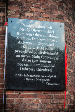 Tablica upamiętniająca komitety obywatelskie w FPŻ