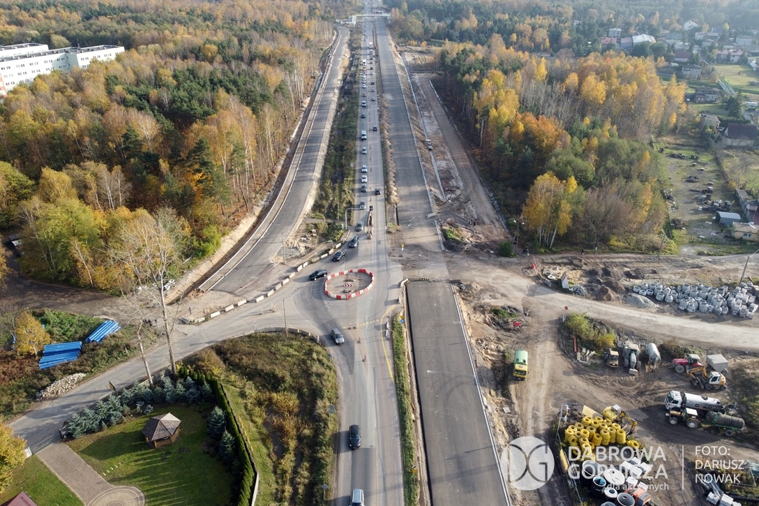 2022.10.30 DG - Przebudowa dąbrowskiego odcinka drogi krajowej S1 w drogę ekspresową. FOTO: Dariusz Nowak (nddg)